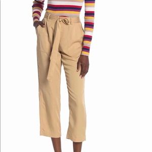 14 & Union High Waisted Cropped Pants